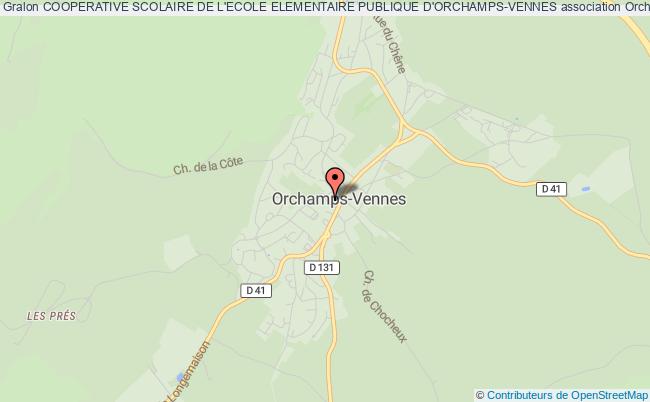 COOPERATIVE SCOLAIRE DE L'ECOLE ELEMENTAIRE PUBLIQUE D'ORCHAMPS-VENNES