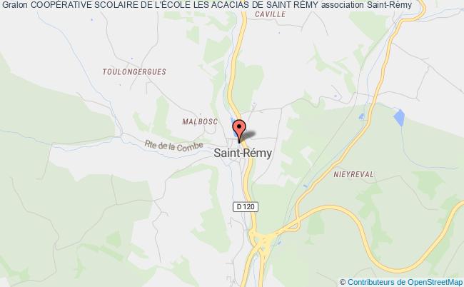 plan association CoopÉrative Scolaire De L'École Les Acacias De Saint RÉmy Saint-Rémy