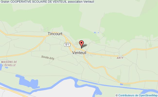 plan association CoopÉrative Scolaire De Venteuil Venteuil