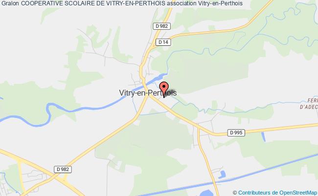 plan association Cooperative Scolaire De Vitry-en-perthois Vitry-en-Perthois