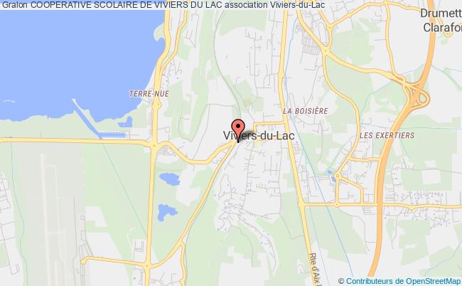 plan association Cooperative Scolaire De Viviers Du Lac Viviers-du-Lac