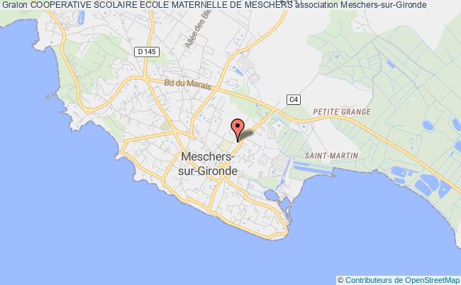 plan association Cooperative Scolaire Ecole Maternelle De Meschers Meschers-sur-Gironde