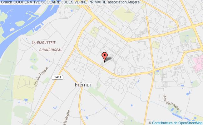 plan association Cooperative Scolaire Jules Verne Primaire Angers