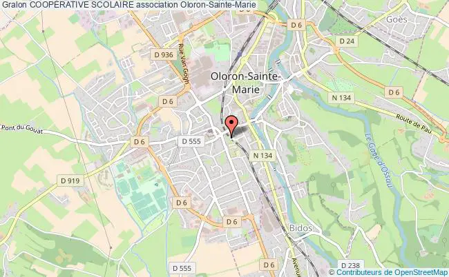 plan association CoopÉrative Scolaire Oloron-Sainte-Marie