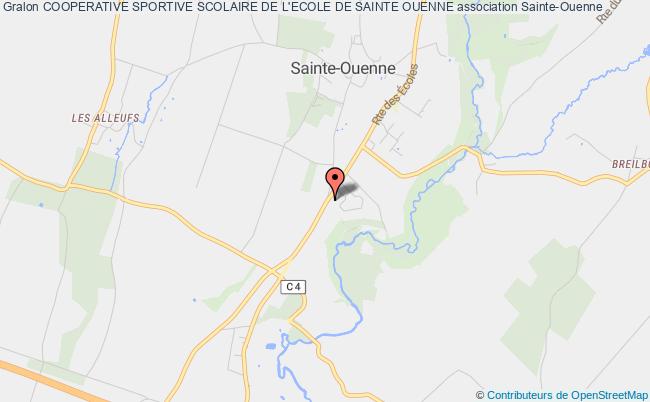 plan association Cooperative Sportive Scolaire De L'ecole De Sainte Ouenne Sainte-Ouenne