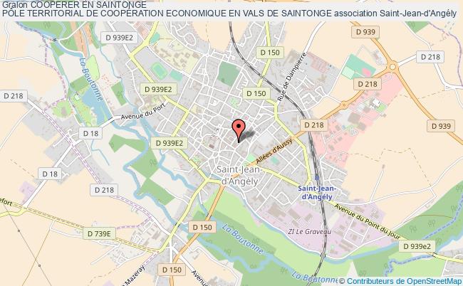 plan association Cooperer En Saintonge
PÔle Territorial De CoopÉration Economique En Vals De Saintonge Saint-Jean-d'Angély