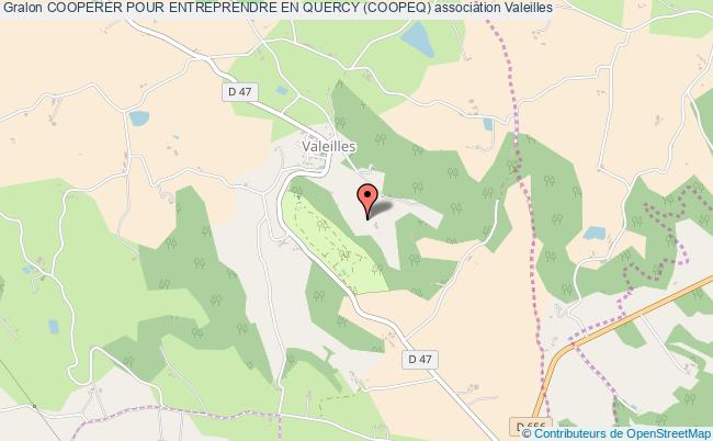 plan association Cooperer Pour Entreprendre En Quercy (coopeq) Valeilles