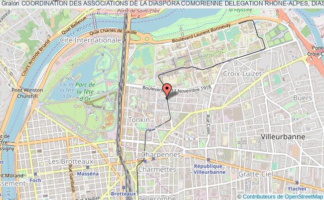 COORDINATION DES ASSOCIATIONS DE LA DIASPORA COMORIENNE DELEGATION RHONE-ALPES, DIASCOM DELEGATION RHONE-ALPES