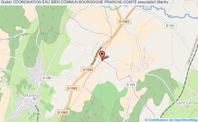 plan association Coordination Eau Bien Commun Bourgogne Franche-comtÉ Mantry