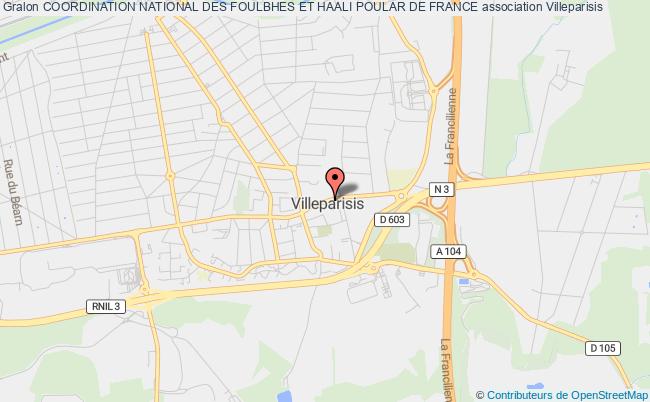 plan association Coordination National Des Foulbhes Et Haali Poular De France Villeparisis