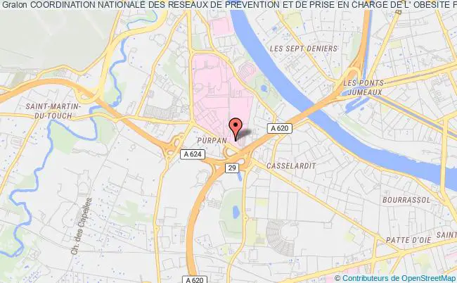 plan association Coordination Nationale Des Reseaux De Prevention Et De Prise En Charge De L' Obesite Pediatrique : Cnrepop Toulouse