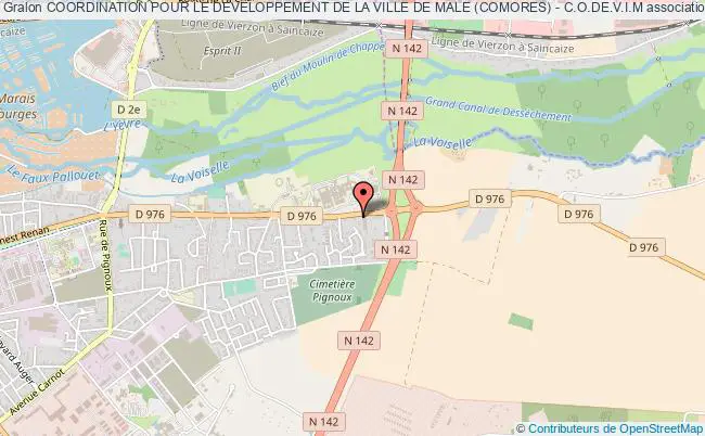 plan association Coordination Pour Le Developpement De La Ville De Male (comores) - C.o.de.v.i.m Bourges