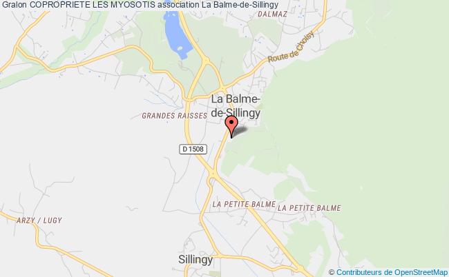 plan association Copropriete Les Myosotis Balme-de-Sillingy