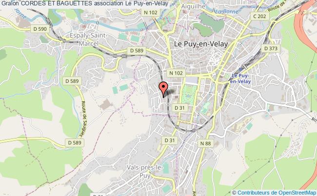 plan association Cordes Et Baguettes Le    Puy-en-Velay