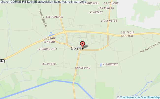 plan association Corne Fit'danse Loire-Authion