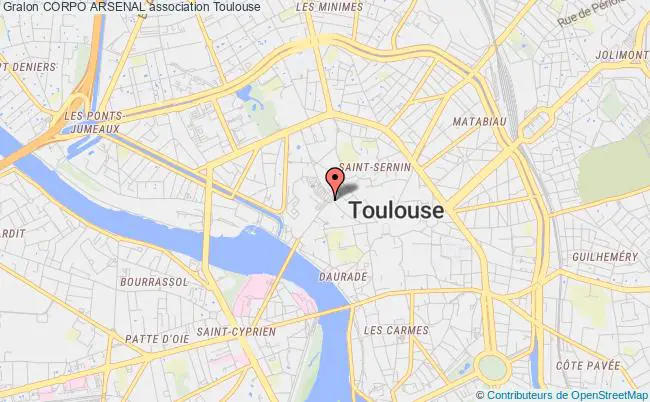 plan association Corpo Arsenal Toulouse