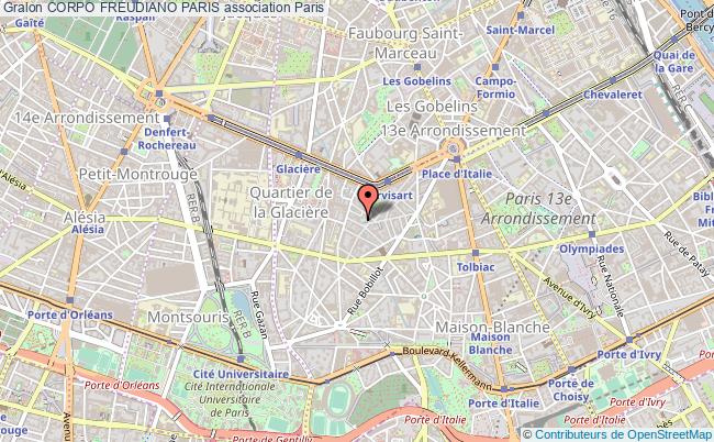 plan association Corpo Freudiano Paris Paris