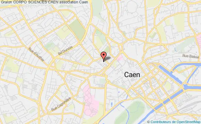 plan association Corpo Sciences Caen Caen