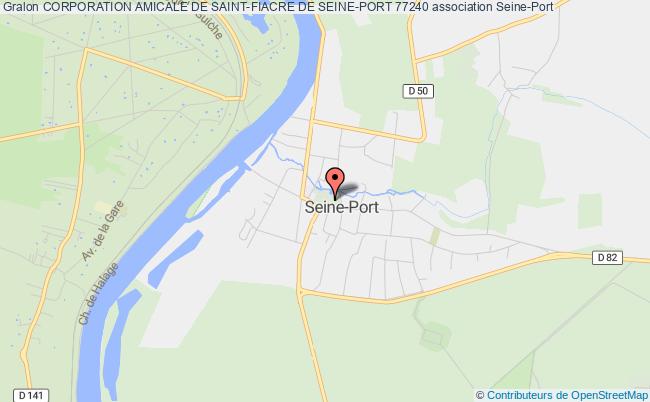 plan association Corporation Amicale De Saint-fiacre De Seine-port 77240 Seine-Port