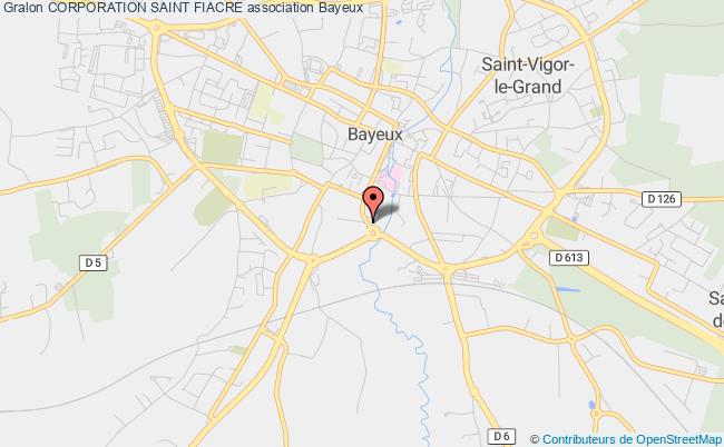 plan association Corporation Saint Fiacre Bayeux