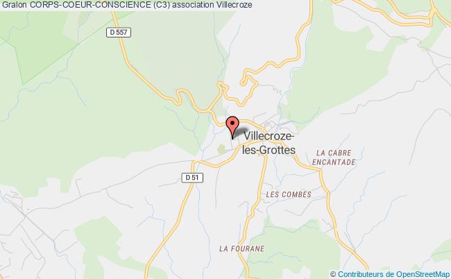 plan association Corps-coeur-conscience (c3) Villecroze