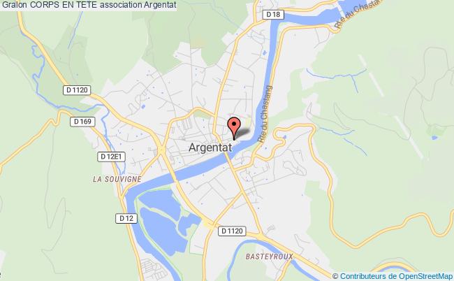 plan association Corps En Tete Argentat-sur-Dordogne