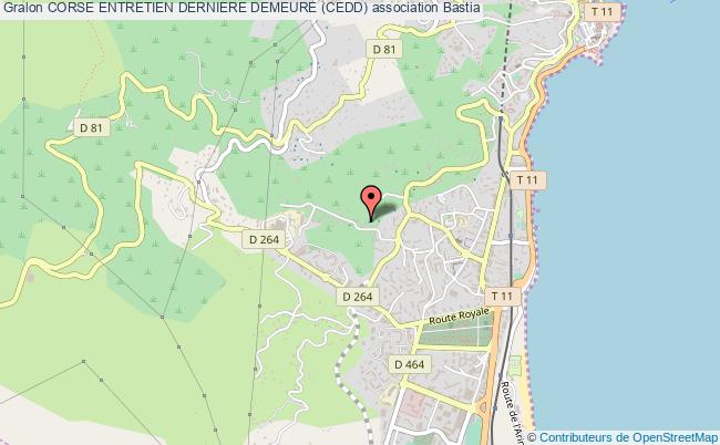 plan association Corse Entretien Derniere Demeure (cedd) Bastia