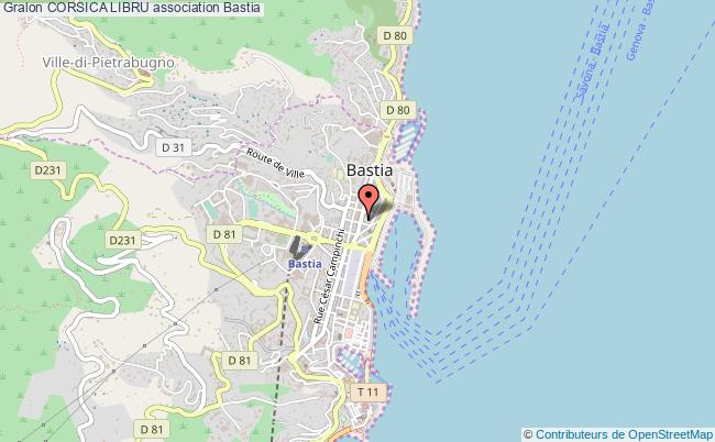 plan association Corsica Libru Bastia