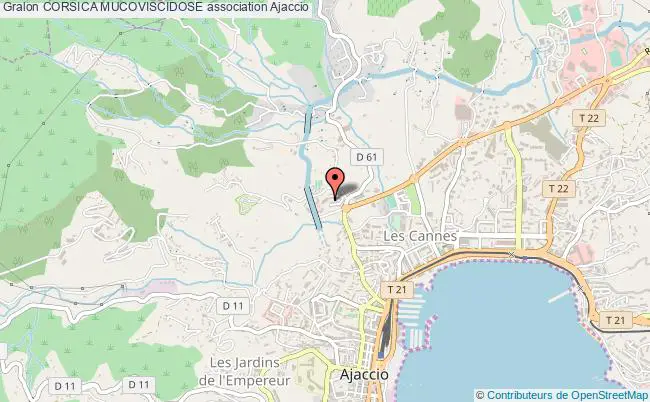 plan association Corsica Mucoviscidose Ajaccio