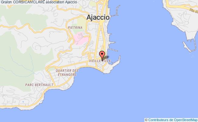 plan association Corsican'clave AJACCIO