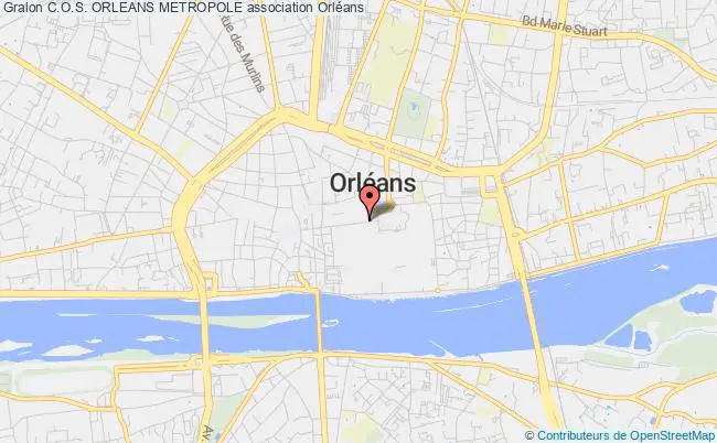 plan association C.o.s. Orleans Metropole Orléans