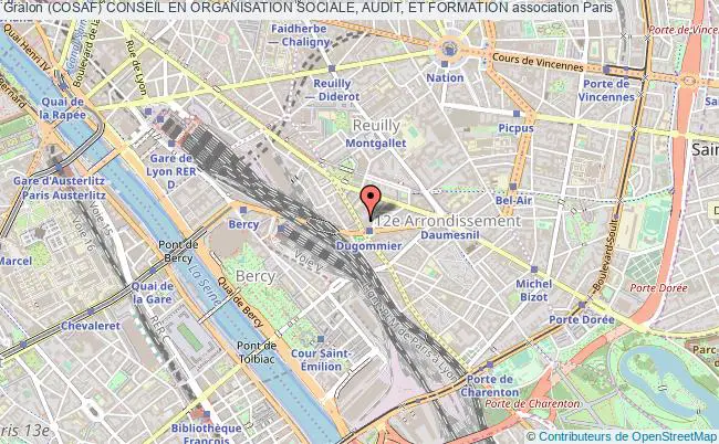 plan association (cosaf) Conseil En Organisation Sociale, Audit, Et Formation Paris
