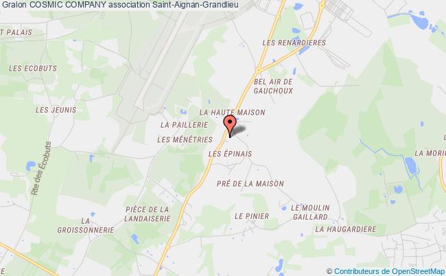 plan association Cosmic Company Saint-Aignan-Grandlieu