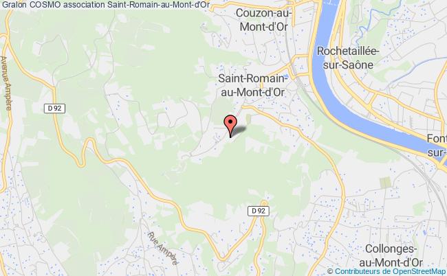plan association Cosmo Saint-Romain-au-Mont-d'Or