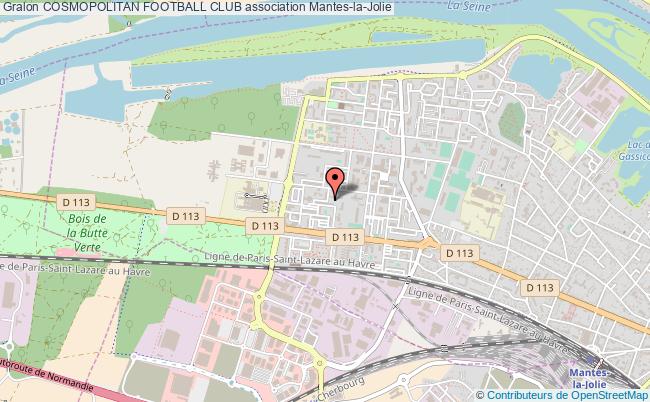 plan association Cosmopolitan Football Club Mantes-la-Jolie
