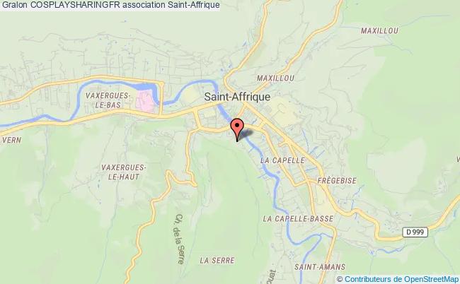plan association Cosplaysharingfr Saint-Affrique