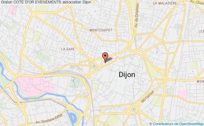 plan association Cote D'or Evenements Dijon