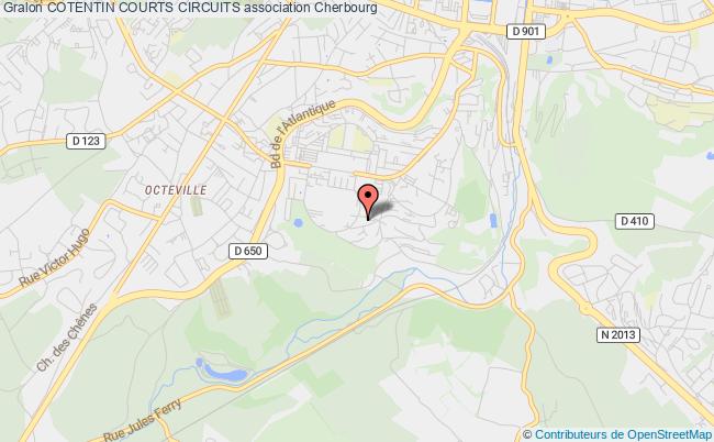 plan association Cotentin Courts Circuits Cherbourg-en-Cotentin