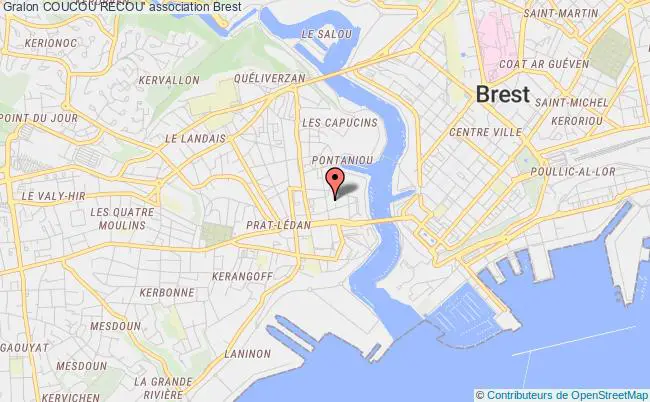 plan association Coucou Recou' Brest