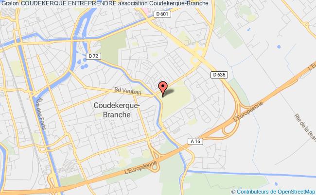 plan association Coudekerque Entreprendre Coudekerque-Branche