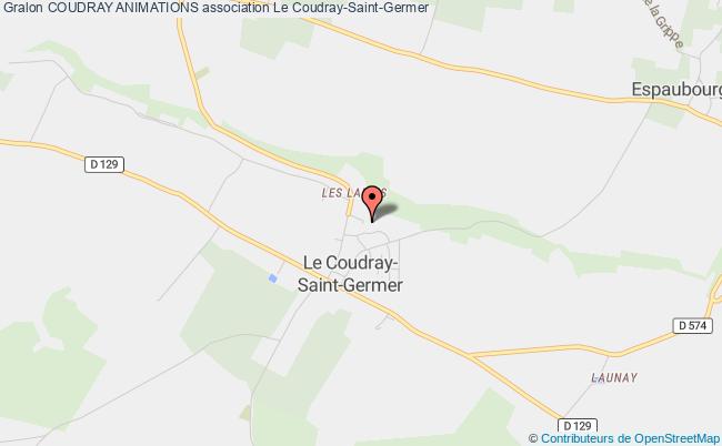 plan association Coudray Animations Le Coudray-Saint-Germer