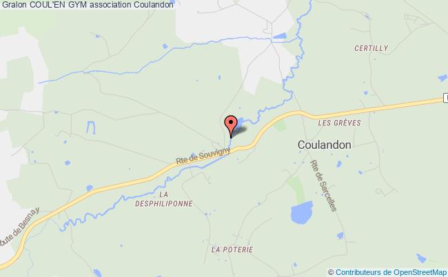 plan association Coul'en Gym 