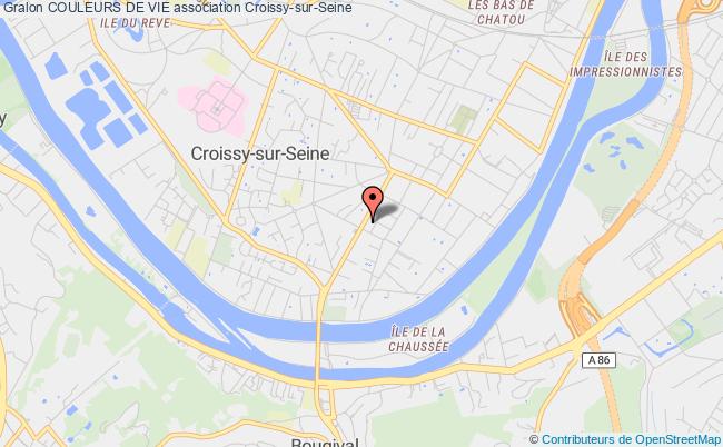 plan association Couleurs De Vie Croissy-sur-Seine