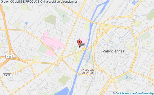plan association Coulisse Production Valenciennes