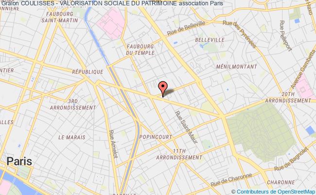 COULISSES - VALORISATION SOCIALE DU PATRIMOINE