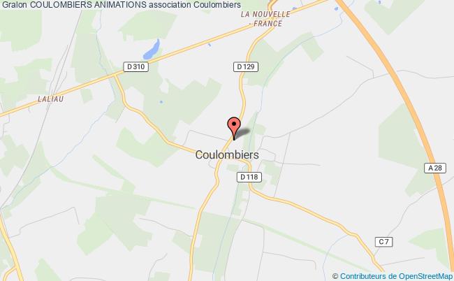 plan association Coulombiers Animations Coulombiers