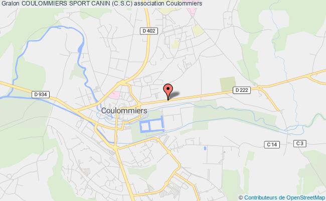 plan association Coulommiers Sport Canin (c.s.c) Coulommiers