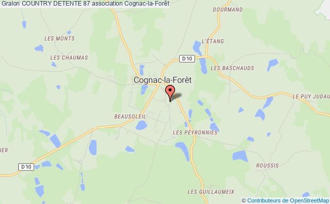 plan association Country Detente 87 Cognac-la-Forêt