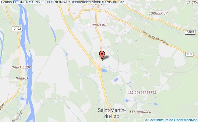 plan association Country Spirit En Brionnais Saint-Martin-du-Lac