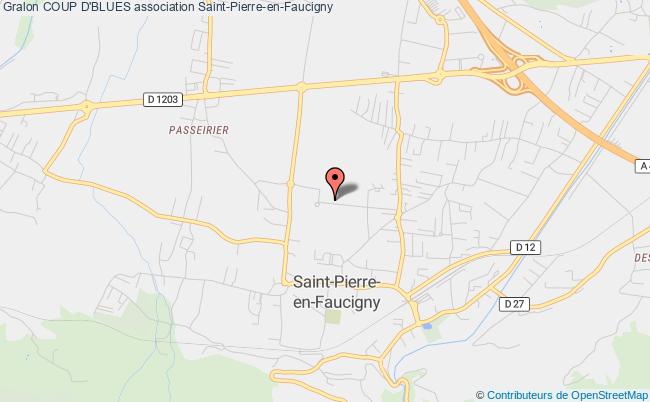 plan association Coup D'blues Saint-Pierre-en-Faucigny
